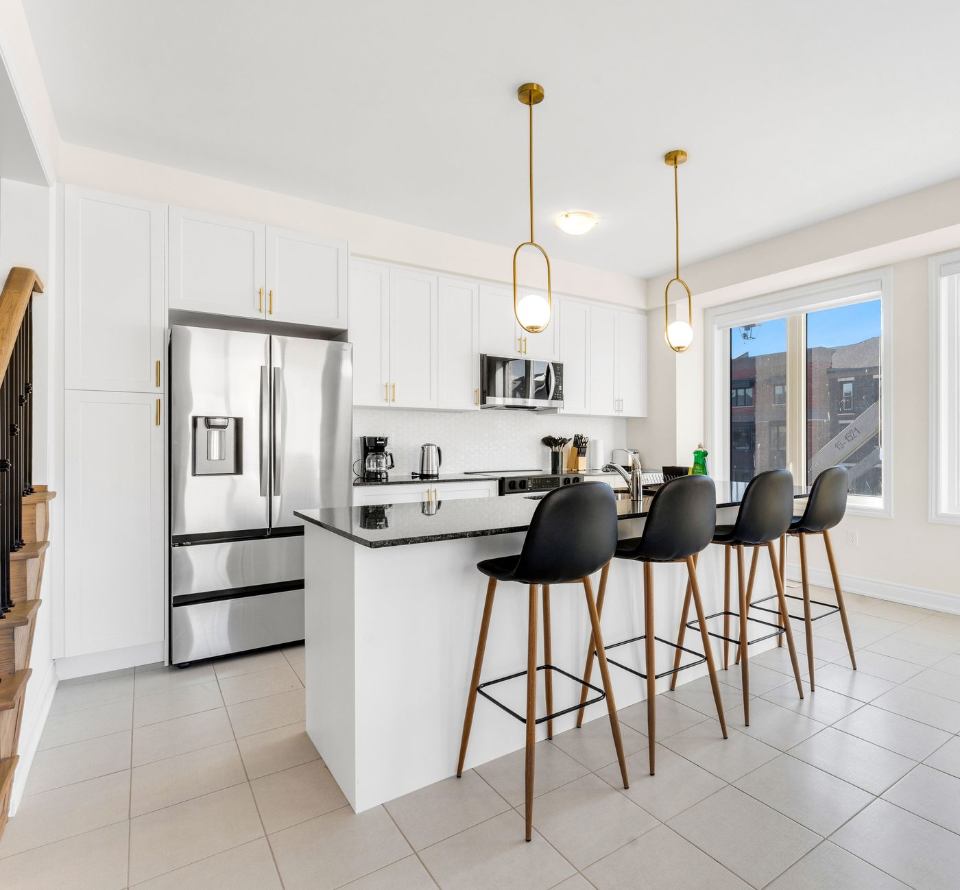 Furnished kitchen in a LikeHouse-managed property